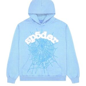 Sp5der WEB HOODIE SKY BLUE SIZE
XL NEW (100% AUTHENTIC)